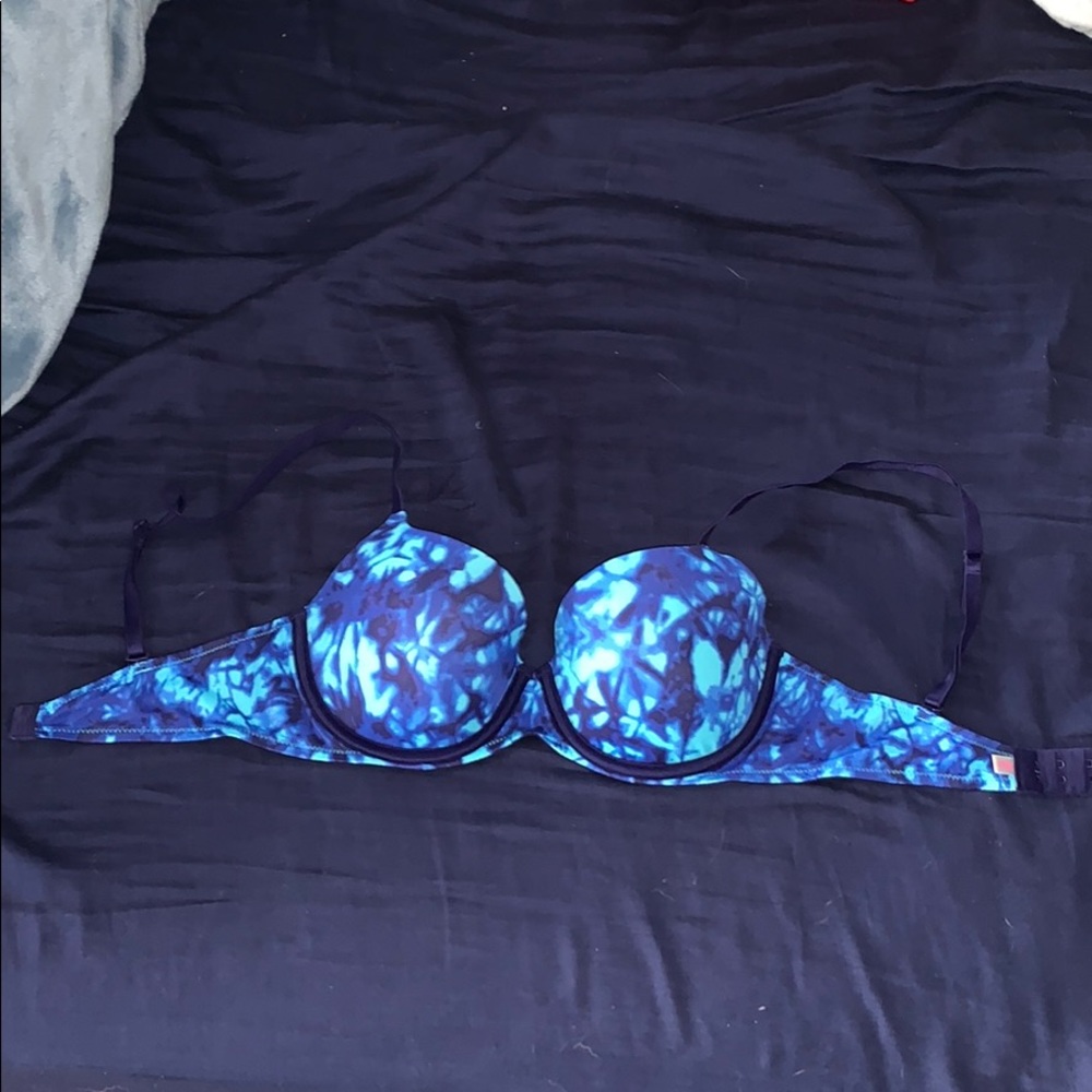 34C blue bra from PINK